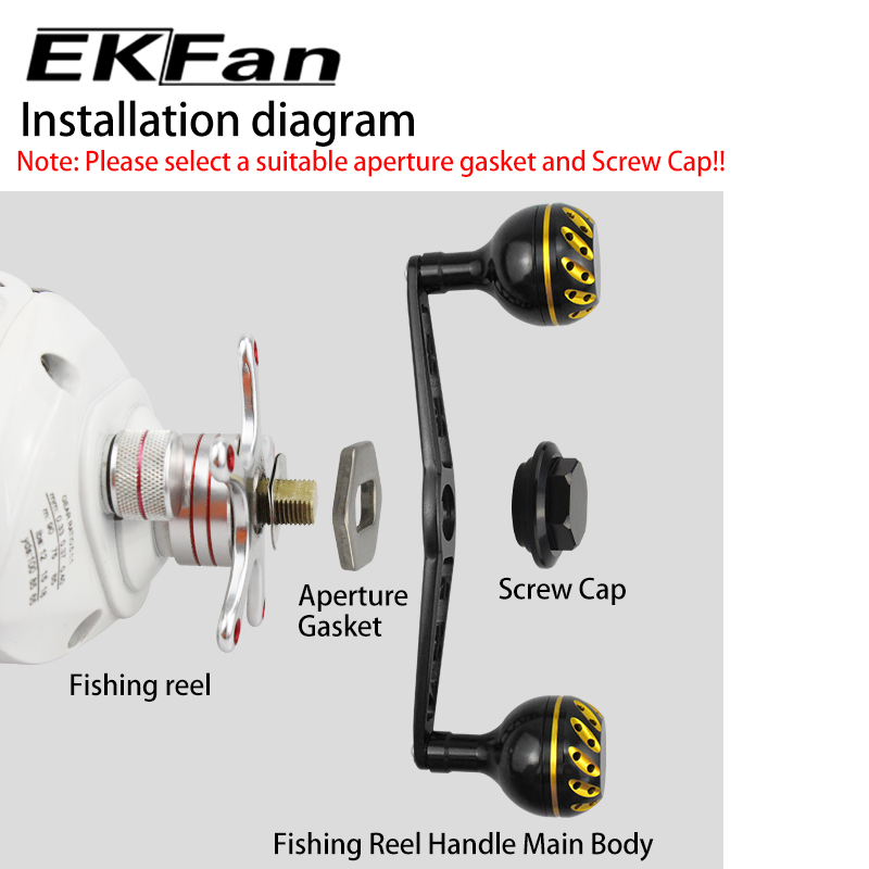 Spincast Reel - Рукоятка для катушки EKfan 130 мм